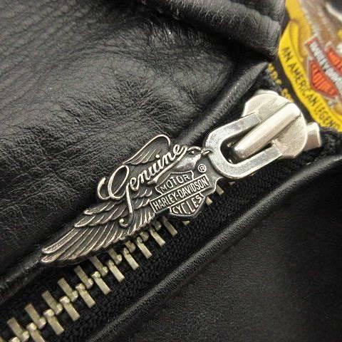 ハーレーダビッドソン 90年代 シングル ライダース ジャケット