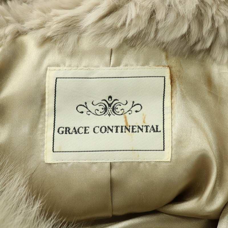 グレースコンチネンタル GRACE CONTINENTAL ファーコート アウター