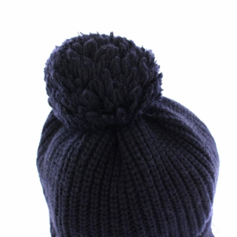 パーリーゲイツ PEARLY GATES つば付きニット帽 キャップ 帽子