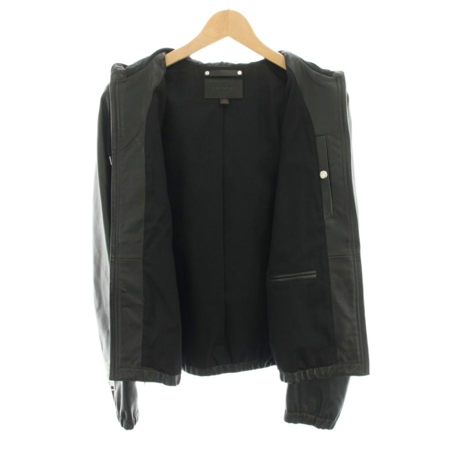 COACH（コーチ） フーディッドレザー Hooded Leather レザージャケット