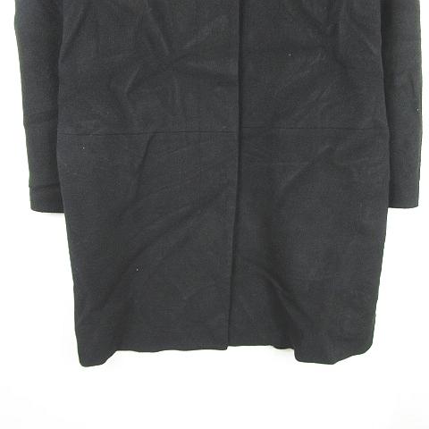 コムサデモード COMME CA DU MODE ステンカラー コート ロング丈 毛