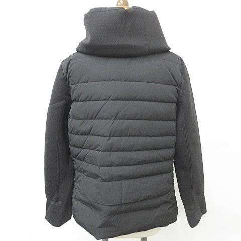 デザインアエラ design aera ダウンジャケット ニット ジップアップ 黒