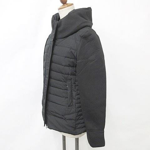 デザインアエラ design aera ダウンジャケット ニット ジップアップ 黒