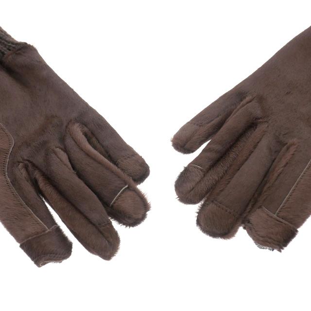 未使用品 リックオウエンス Rick Owens 23AW SHORT RIBCUFF GLOVES