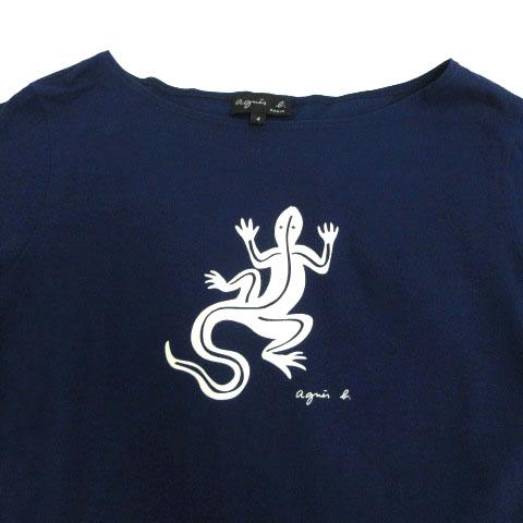agnes b.（アニエスベー） レザール トカゲ ロンT EAS3SF64 Tシャツ