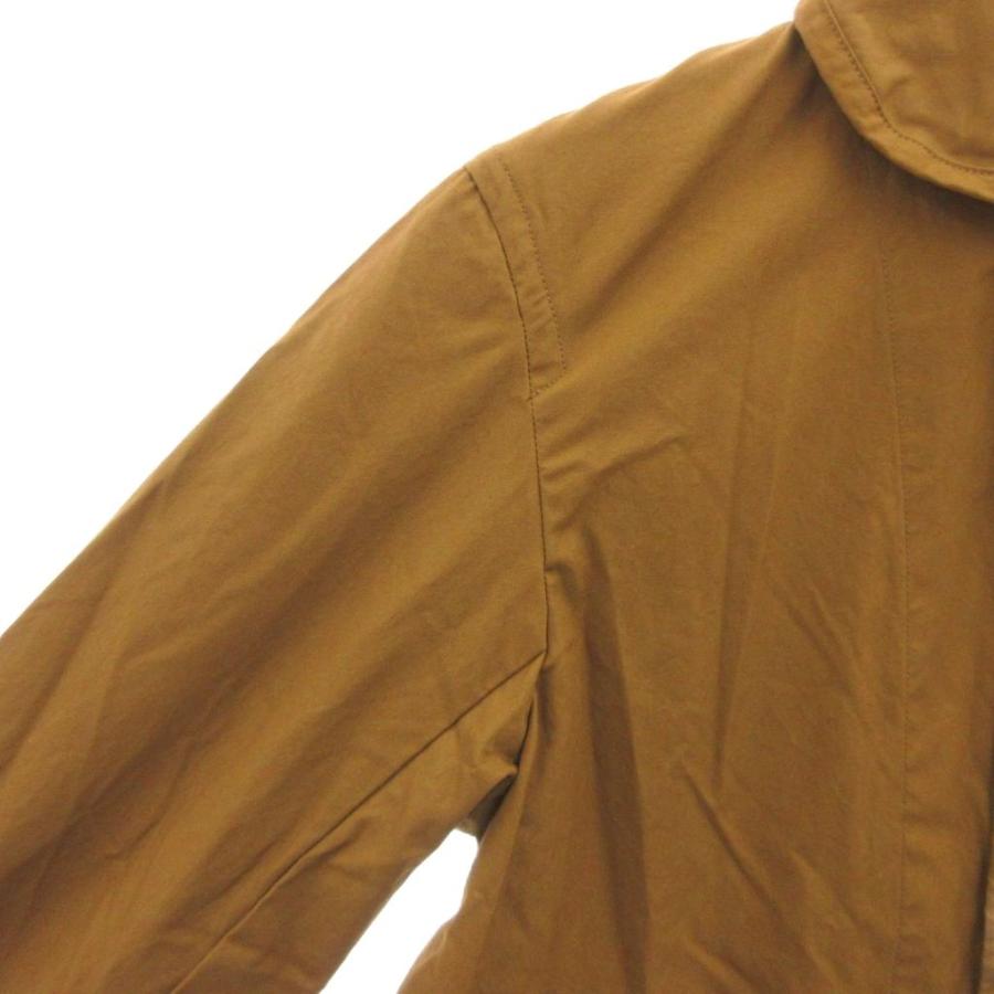 ダントン DANTON 19SS シャツジャケット カバーオール 36 茶 ブラウン