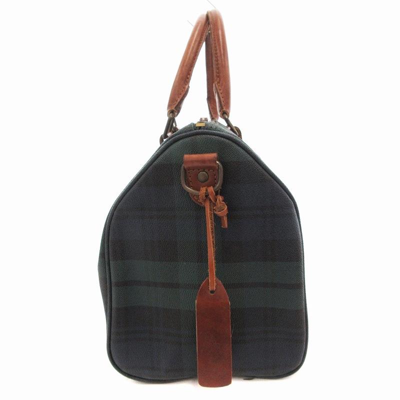ポロ ラルフローレン POLO RALPH LAUREN ボストンバッグ チェック柄