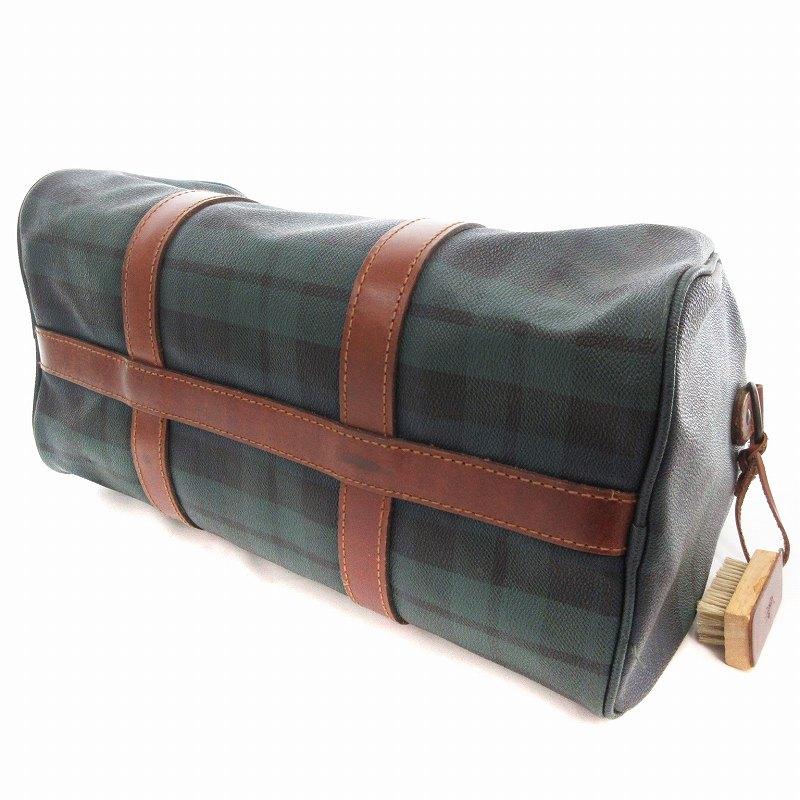 ポロ ラルフローレン POLO RALPH LAUREN ボストンバッグ チェック柄