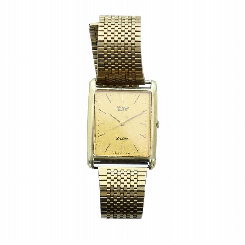 セイコー SEIKO ドルチェ DOLCE 腕時計 ウォッチ クォーツ ゴールド
