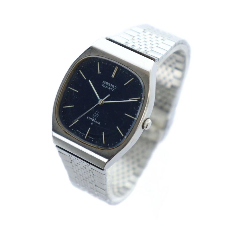 セイコー SEIKO エムブレム emblem 腕時計 ウォッチ クォーツ スクエア