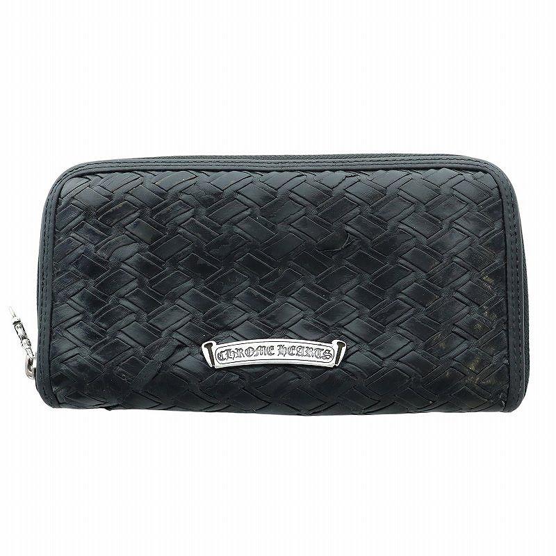 CHROME HEARTS（クロムハーツ） レックウォレット 長財布 レザー ロゴ