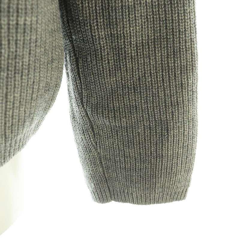 MARGARET HOWELL（マーガレットハウエル） ウールボトルネックニット