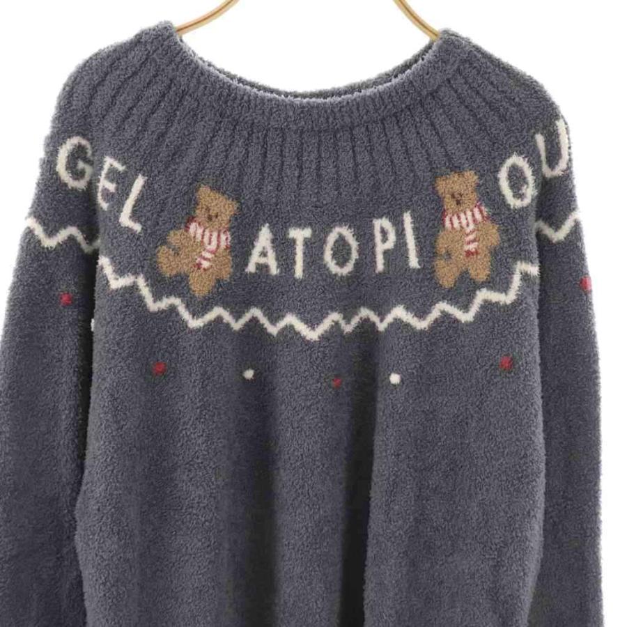 ジェラートピケ gelato pique 24AW HOLIDAY ノルディック プルオーバー