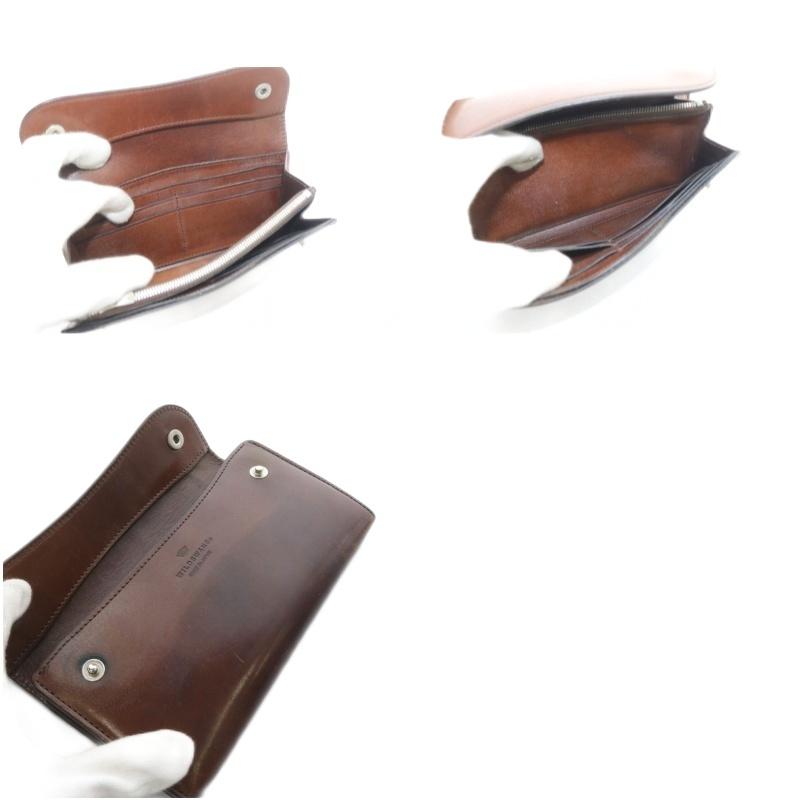 ワイルドスワンズ WILDSWANS WAVE 長財布 シェルコードバン ダブル