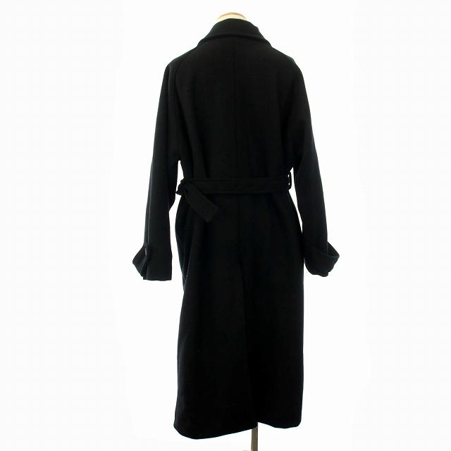 スケッチ SKETCH ステンカラーコート アウター ロング ベルト 黒