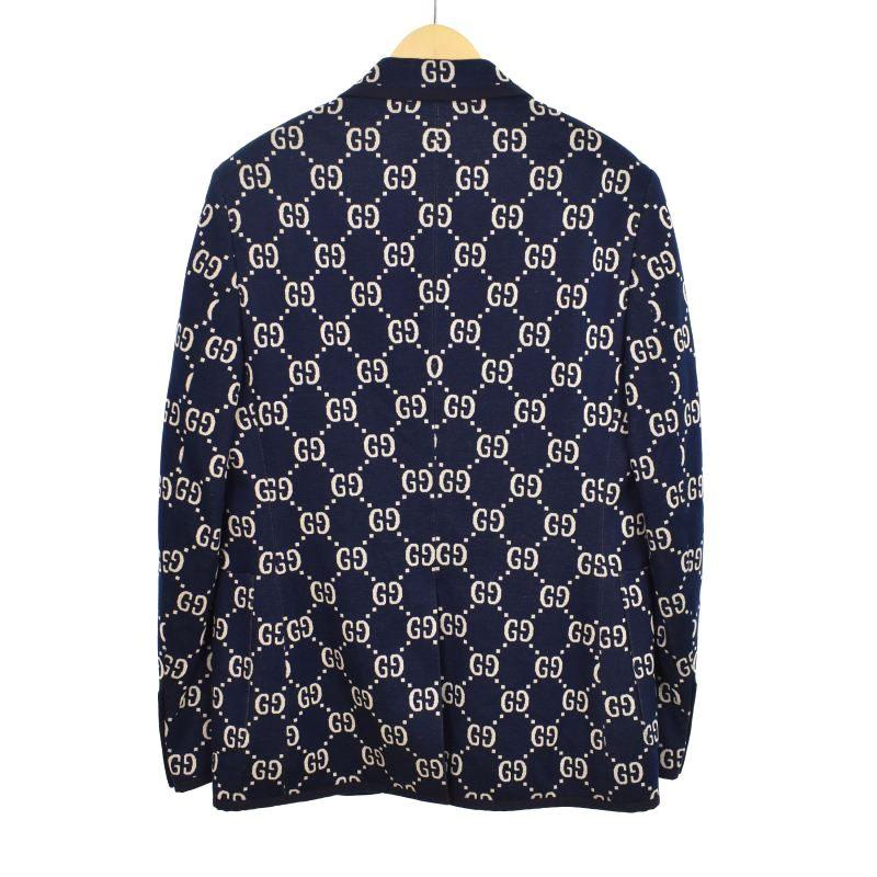 GUCCI（グッチ） GUCCI 18年製 GGジャガード テーラードジャケット