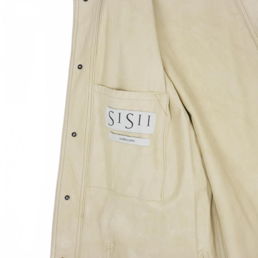 シシ sisii Bshop別注 フレンチワーク レザージャケット スエード