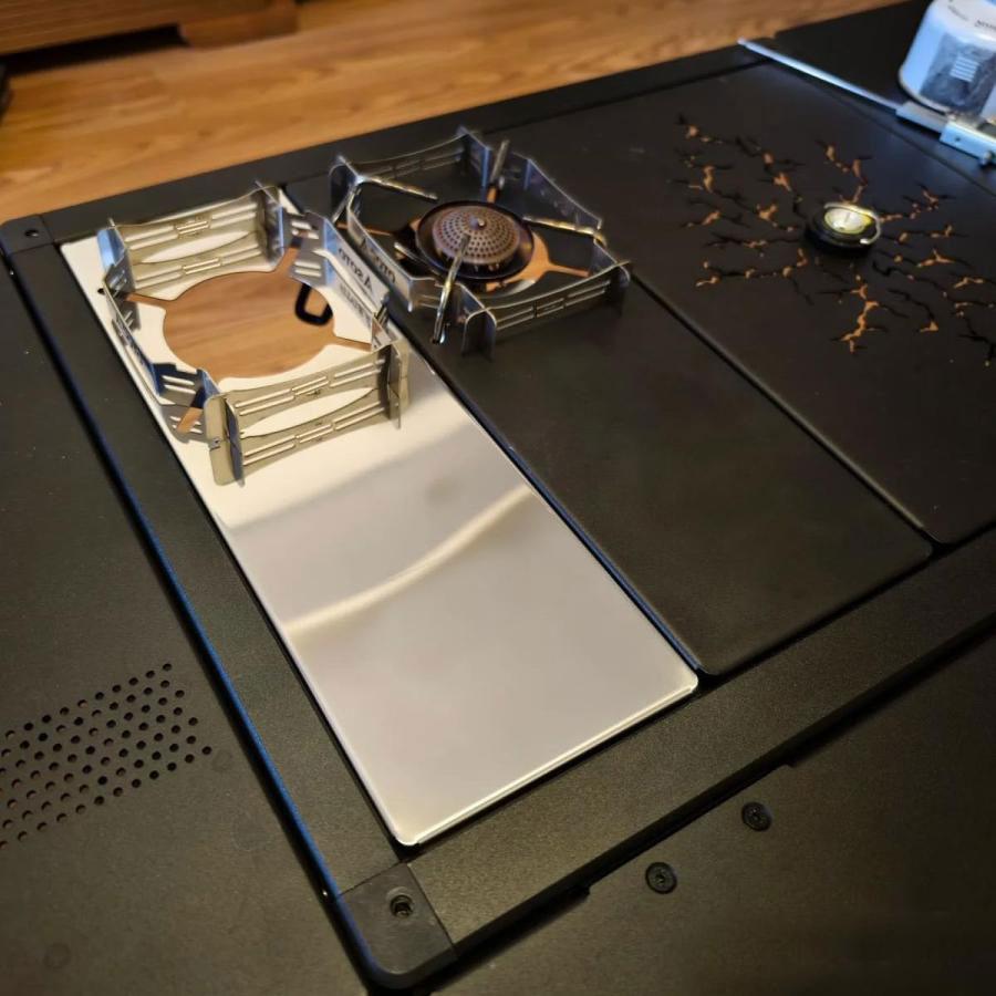 SOTO製 ST-310/340 ビルトイン機能付きバーナーテーブル IGTテーブル