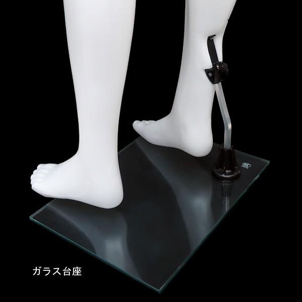 紳士 マネキン メンズ 男性 ヘッドレス ホワイト 白 全身 軽量 (白1