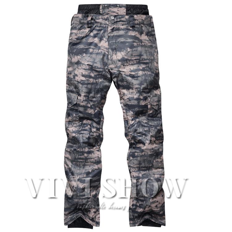 ウェア メンズ 上下セット スノーウェア スキースノボ ミリタリー柄