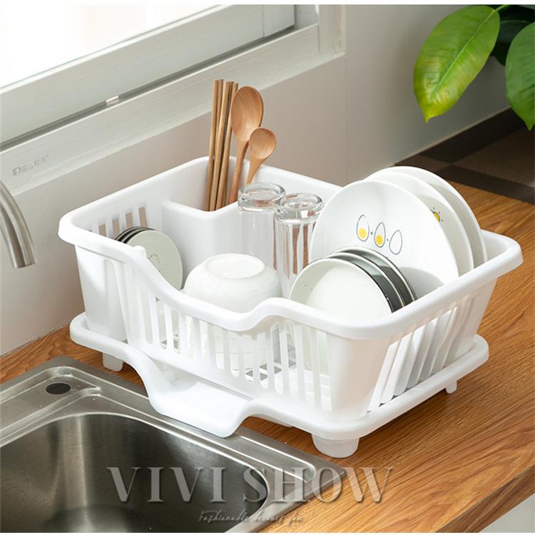 ディッシュラック 水切りかご ラック 水切りカゴ キッチン雑貨