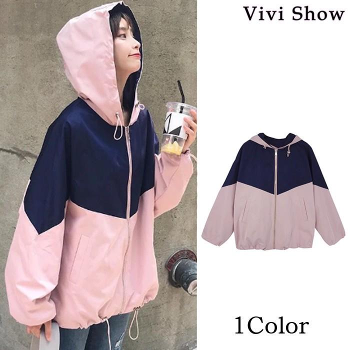 レディース ジャケット マウンテンパーカー フード付き ブルゾン