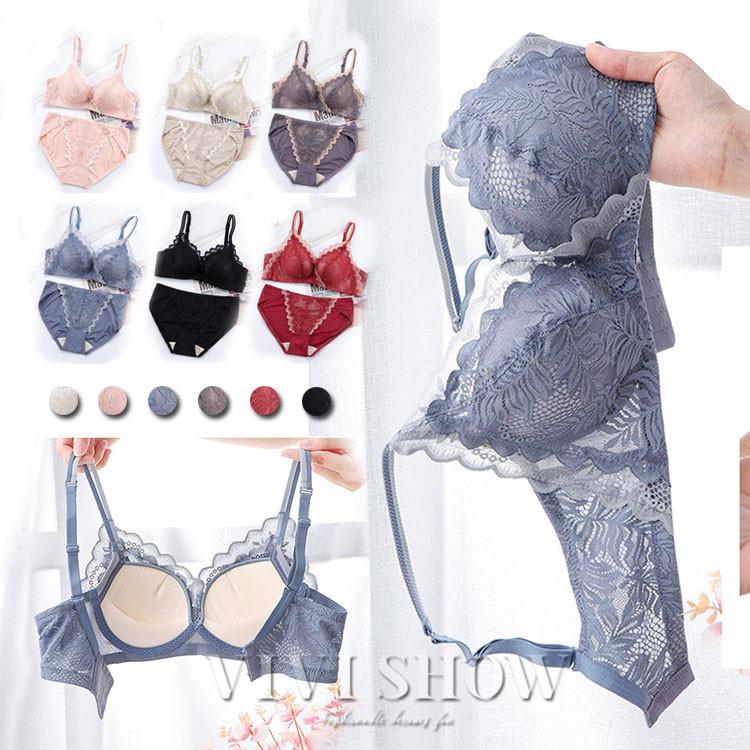 ノンワイヤー ブラジャー ショーツ セット ブラトップ ベアトップ