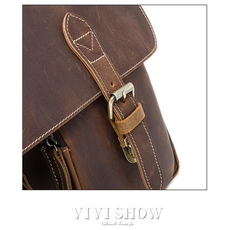 厚手本革 ショルダーバッグ メンズ 本革 メッセンジャーバッグ A4鞄