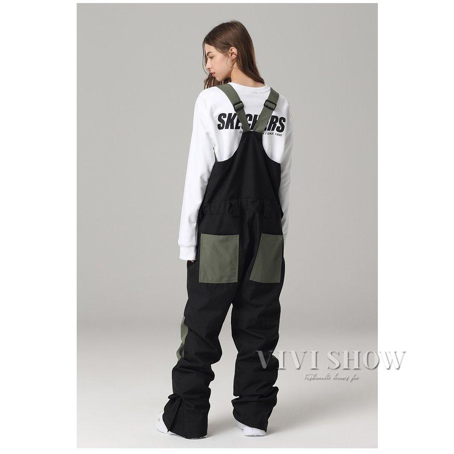 スキーウェア スノーパンツ スノーボードウェア オーバーオールタイプ