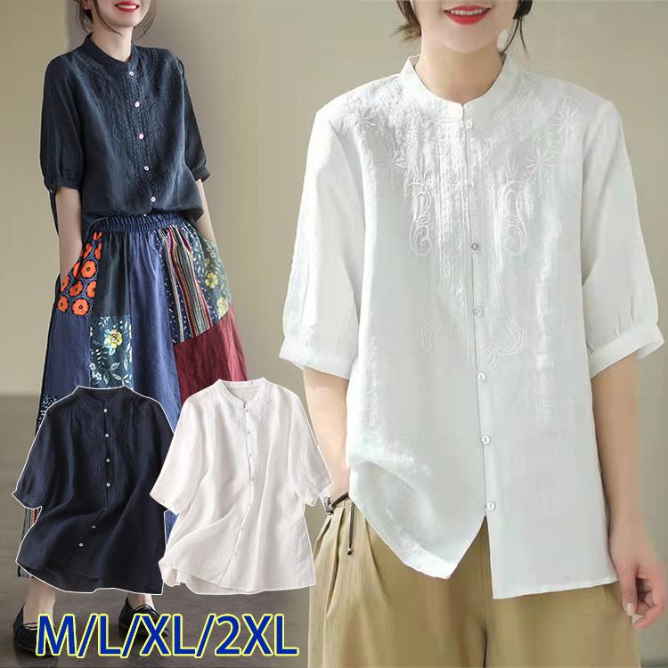 半袖シャツ トップス レディース ブラウス シャツ シャツブラウス 半袖