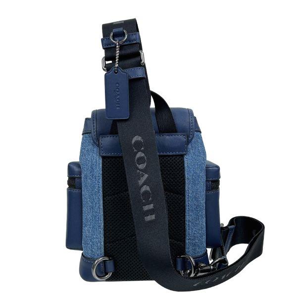 COACH（コーチ） バッグ メンズ ショルダーバッグ デニム スプリント
