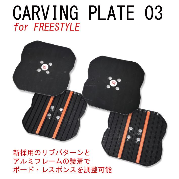 OJK PLATE 03シリーズ FREESTYLE ALPINE カーヴィングプレート
