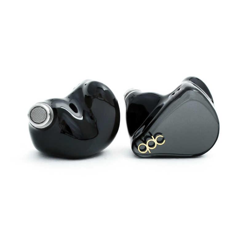 QDC 有線イヤホン カナル型 SUPERIOR Piano Black ［φ3.5mm ミニプラグ