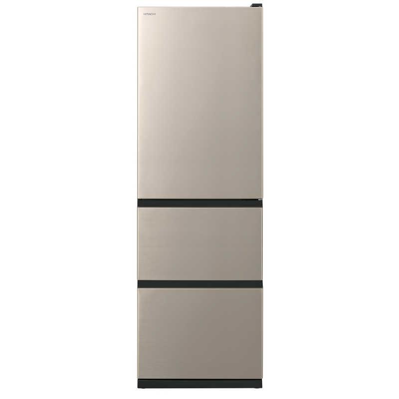日立（HITACHI） 冷蔵庫 3ドア 375L 右開き Vタイプ 真ん中野菜室