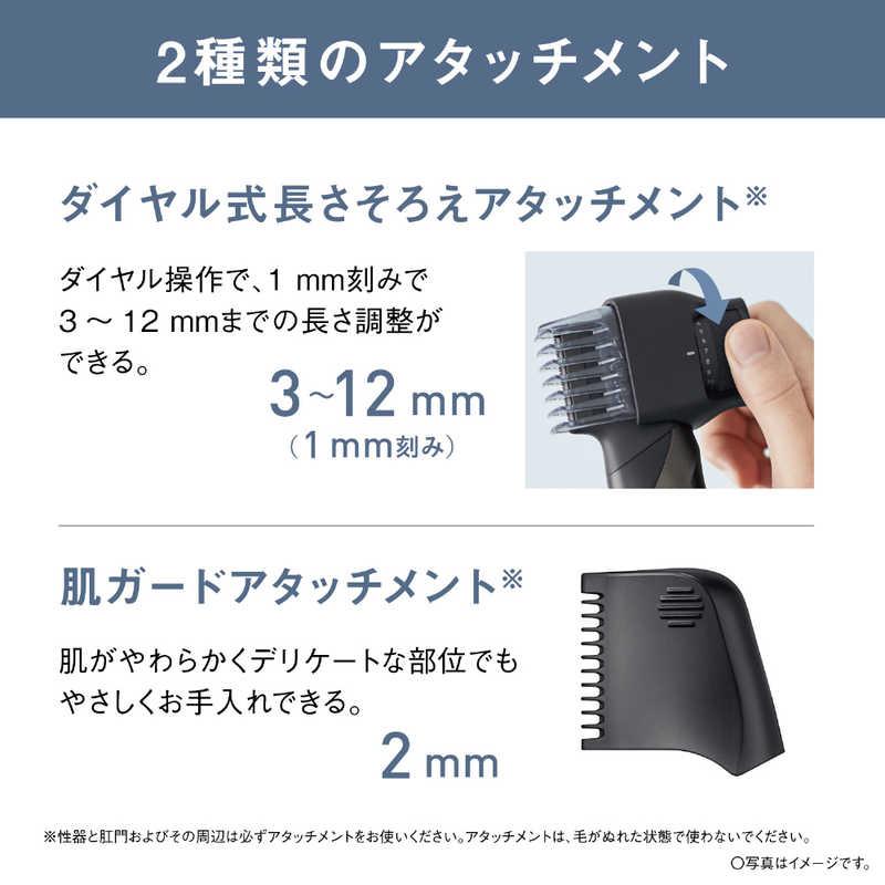 パナソニック Panasonic ボディトリマー ［1枚刃 /AC100V-240V