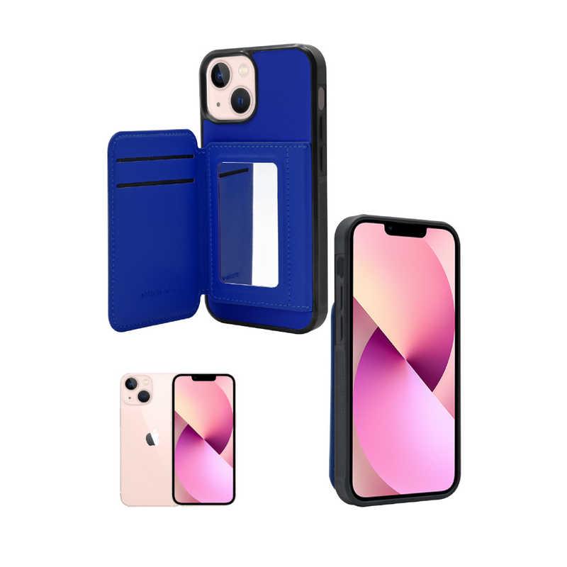 shizukawill iPhone 13mini ミラーケース アイナ Blue APIP13MAYBL