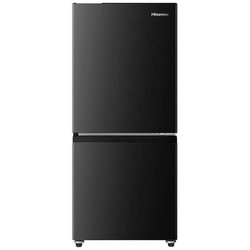ハイセンス（HISENSE） 冷蔵庫 2ドア 135L 右開き 幅48.1cm ブラック