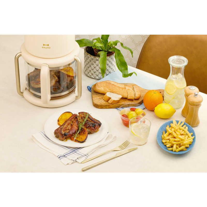 BRUNO ブルーノ ガラスエアフライヤー アイボリー BOE122-IV : コジマ