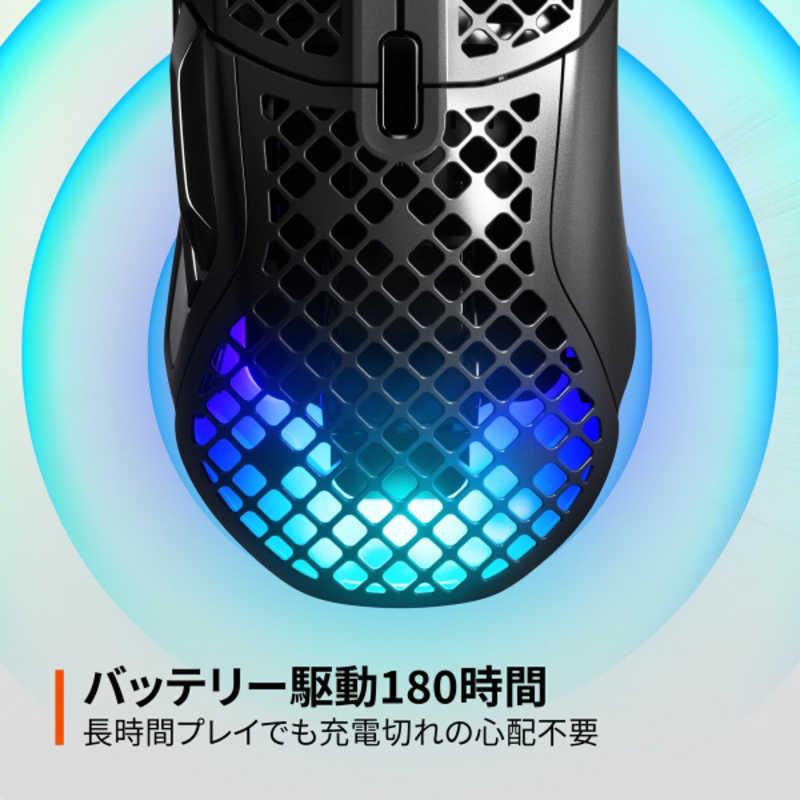 STEELSERIES ゲーミングマウス Aerox 5 Wireless [光学式 /有線／無線
