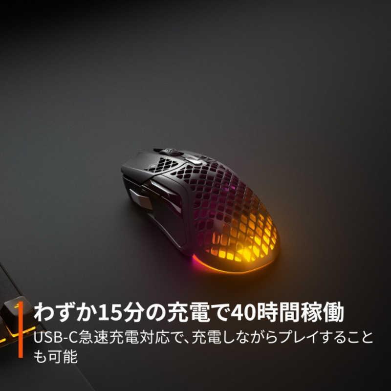 STEELSERIES ゲーミングマウス Aerox 5 Wireless [光学式 /有線／無線