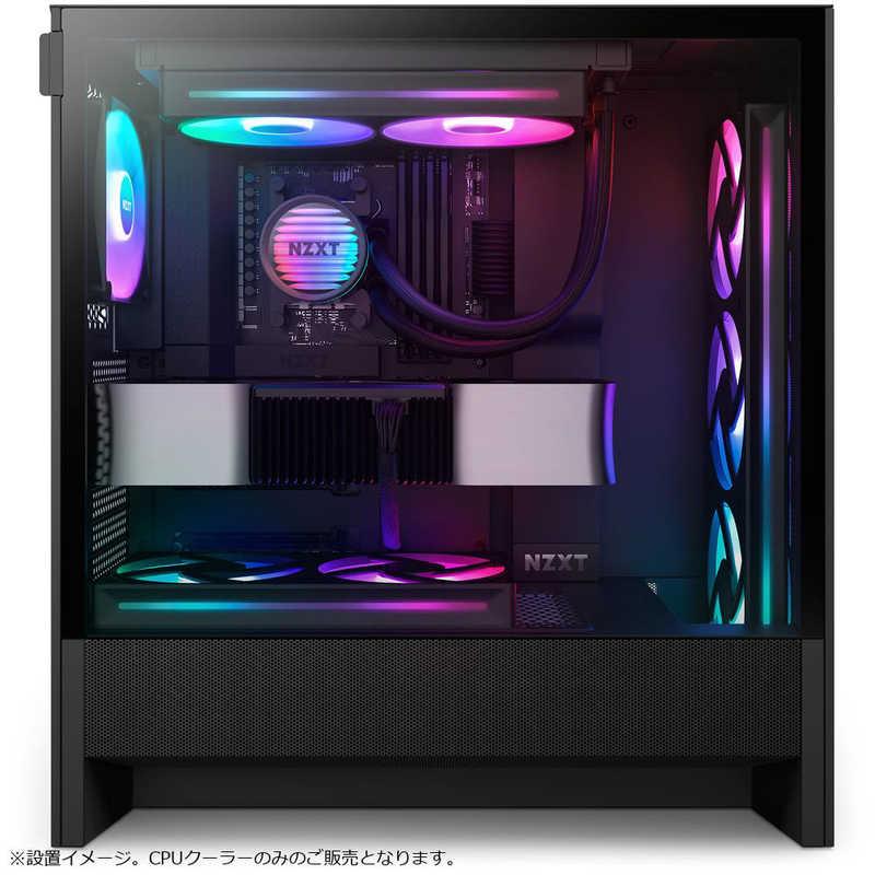 NZXT 水冷CPUクーラー 240mmファン x1 ［LGA1851/1700・AM5/AM4