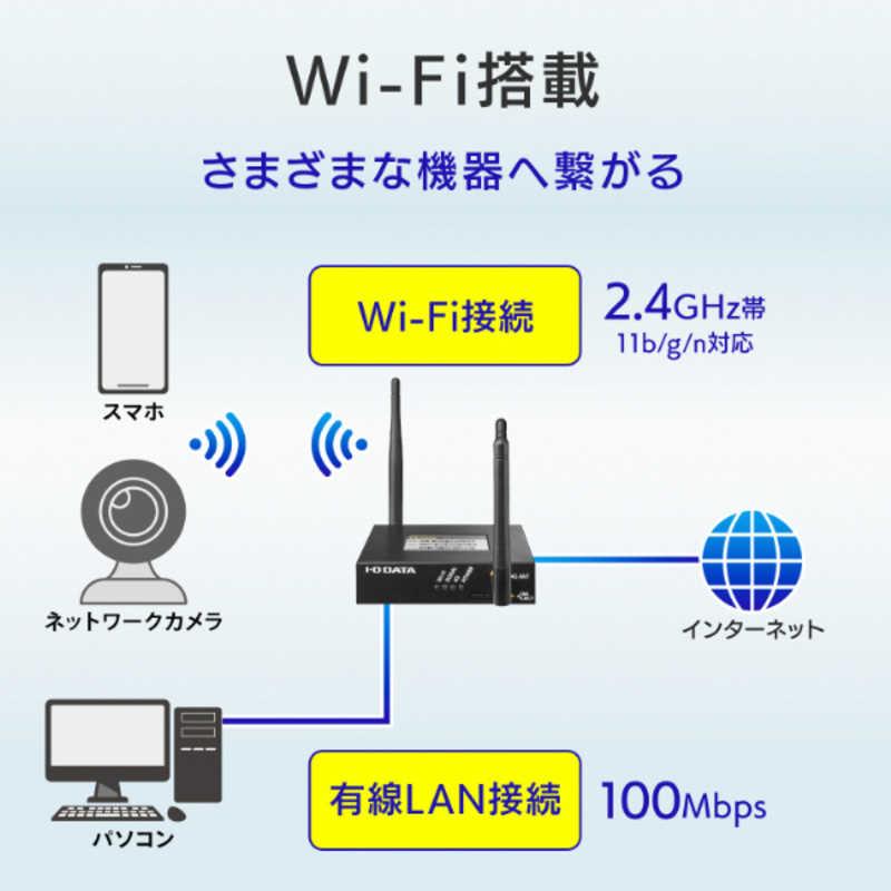 I-O DATA（アイ・オー・データ機器） IOデータ Wi-Fi搭載 4G/LTE