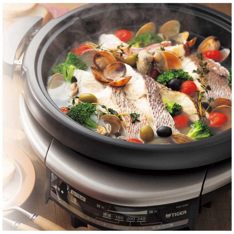 タイガー（TIGER） グリル鍋 メタリックブラウン ［プレート3枚］ CQD