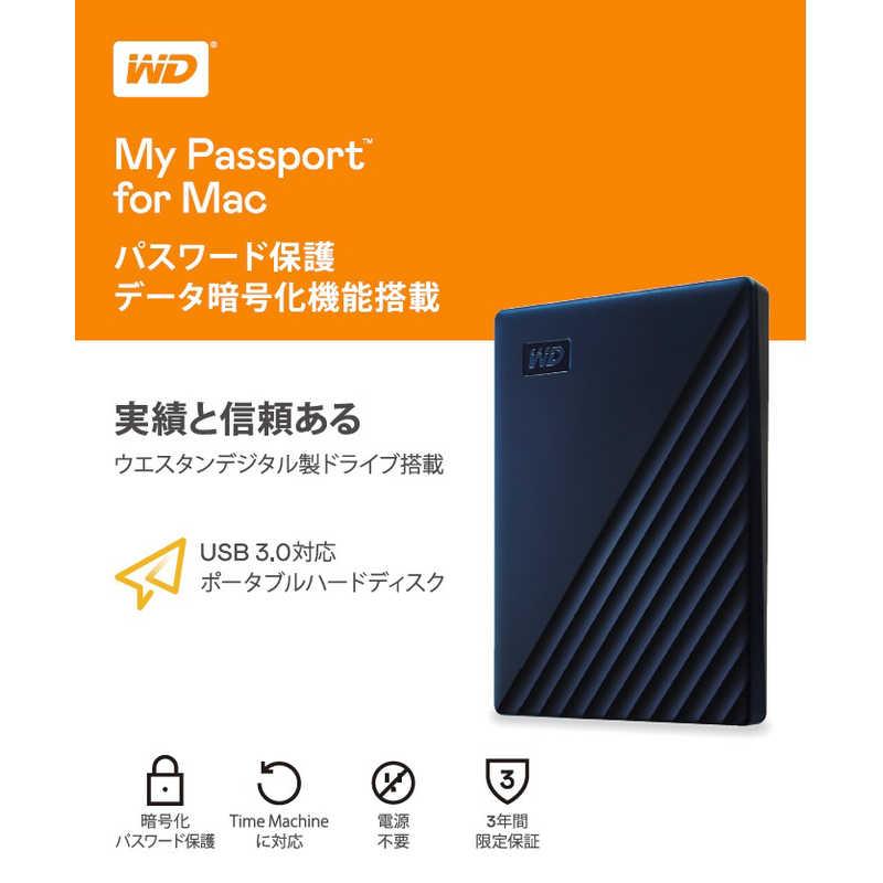 WESTERN DIGITAL 外付けHDD My Passport for Mac 2024年モデル ［6TB