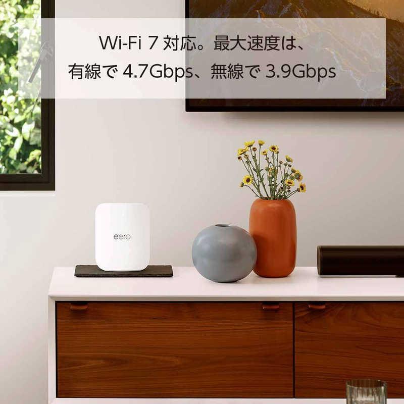 Amazon eero Pro 7 - トライバンドメッシュwifiルーター、Wi-Fi 7対応