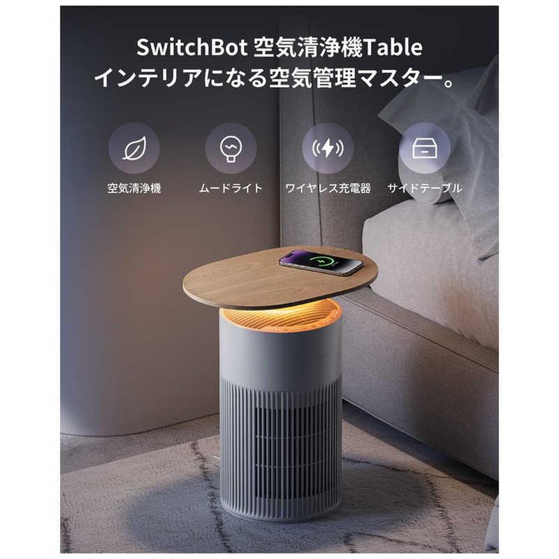 SWITCHBOT 空気清浄機 Table 空気清浄:25畳まで W5302310 : コジマ