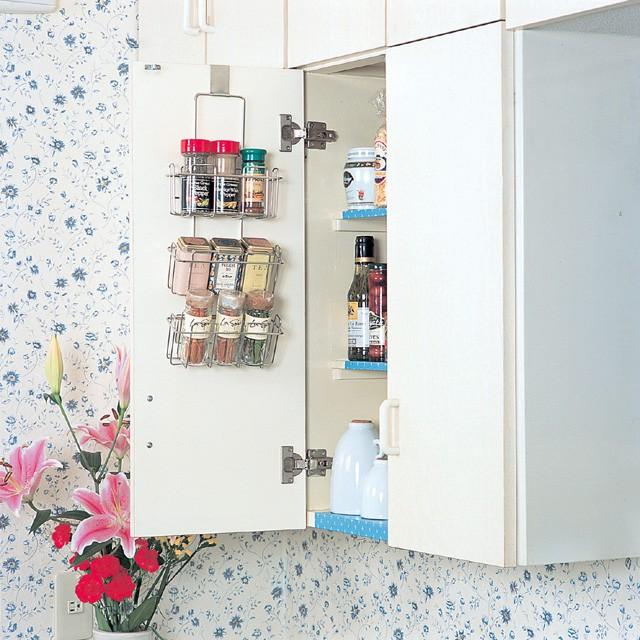 シミズ スパイス ラック シンク扉に引っ掛けるだけ 日本製 キッチン