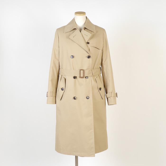 トレンチ コート ライナー付き レディースロング丈 S〜LLサイズ