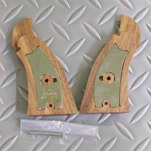 タナカ ＋Weight グリップシリーズ フラットボトム ウォールナット