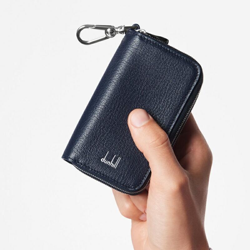 デューク ダンヒル dunhill DUKE ファインレザー キーケース＆コイン